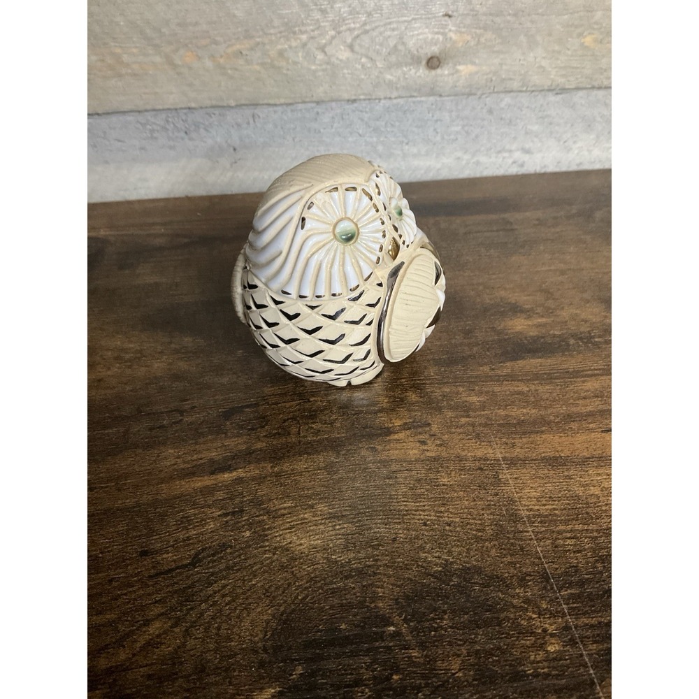 RINCONADA Artesania SNOWY OWL #715 Silver Anniversary - Picture 4 of 5